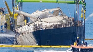Mike Lynch superyacht builder sues widow for £400m over Bayesian sinking